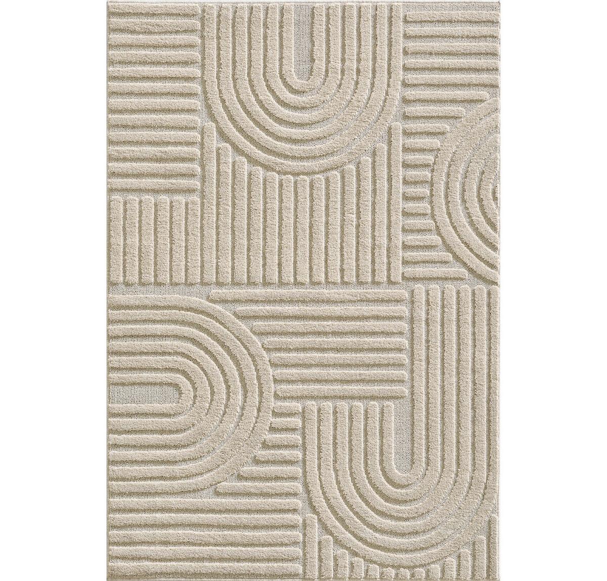 Preproga Z Visokim Florom Art, Bež, 160x230cm - bež, Basics, tekstil (160/230cm) - Novel