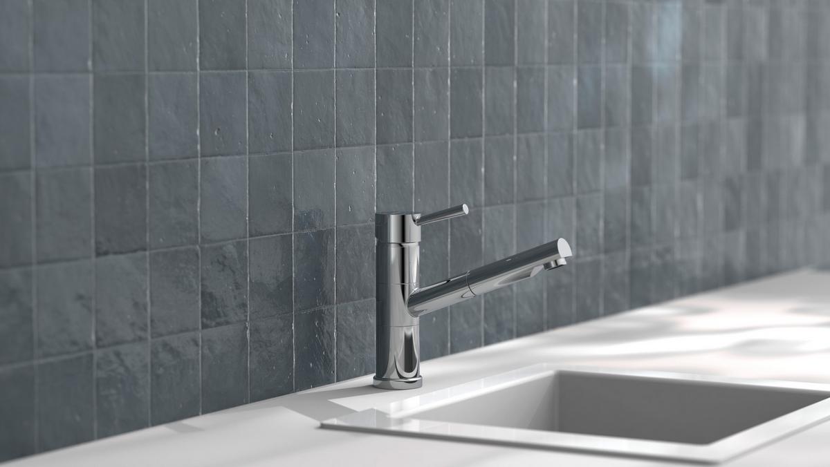 Küchenarmatur SISTANT PARIS in Chrom - Chromfarben, Basics, Metall (5,5/20/23cm) - Sistant