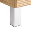 HÖGSKÅP FLOAT -EXKLUSIV- - kromfärg/antracit, Modern, metall/trämaterial (35/194/33cm) - Premium Living