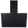 Dunstabzugshaube Respekta Lora Schwarz - Schwarz, Basics, Glas/Metall (79,5/78-113/38,6cm) - Respekta