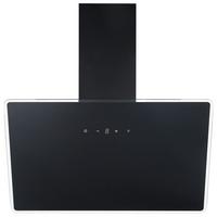 Kuhinjska Napa Lora, 80cm - črna, Basics, kovina/steklo (79,5/78-113/38,6cm) - Respekta