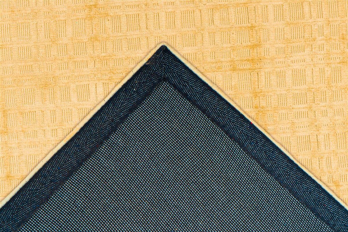 FLACHWEBETEPPICH Karma 125 Gold 200cm x 290cm - Goldfarben, Basics, Textil (200/290cm) - Kayoom