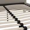 STOPPAD SÄNG XIRELIA - taupe/ekfärgad, Modern, metall/trä (160/200cm) - Bessagi Home