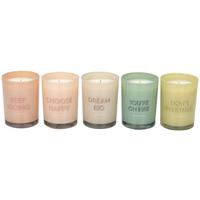 Dišeča Sveča Libella - rdeča/pink, Moderno, steklo (8/10,6cm) - Modern Living