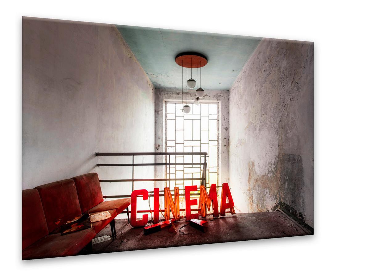 Glasbild Vetro ca. 70x100cm - Multicolor, Glas/Papier (100/70cm) - Modern Living