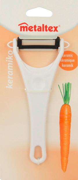 Hámozó Keramiko - fém (9,5/18/1,5cm)