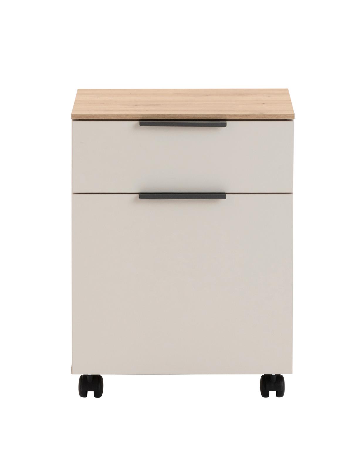 Fiokar Pronto - kašmir/antracit, Moderno, metal/pločasti materijal (49/64/45cm) - Modern Living