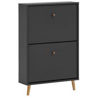 Omara Za Čevlje Bjarne, Antracit - antracit, Design, leseni material/les (59,8/92,2/19,55cm) - MID.YOU