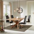 Schwingstuhl Schwarz - Edelstahlfarben/Schwarz, MODERN, Textil/Metall (52/103/43cm) - Premium Living Schwingstuhl Schwarz - Edelstahlfarben/Schwarz, MODERN, Textil/Metall (52/103/43cm) - Premium Living