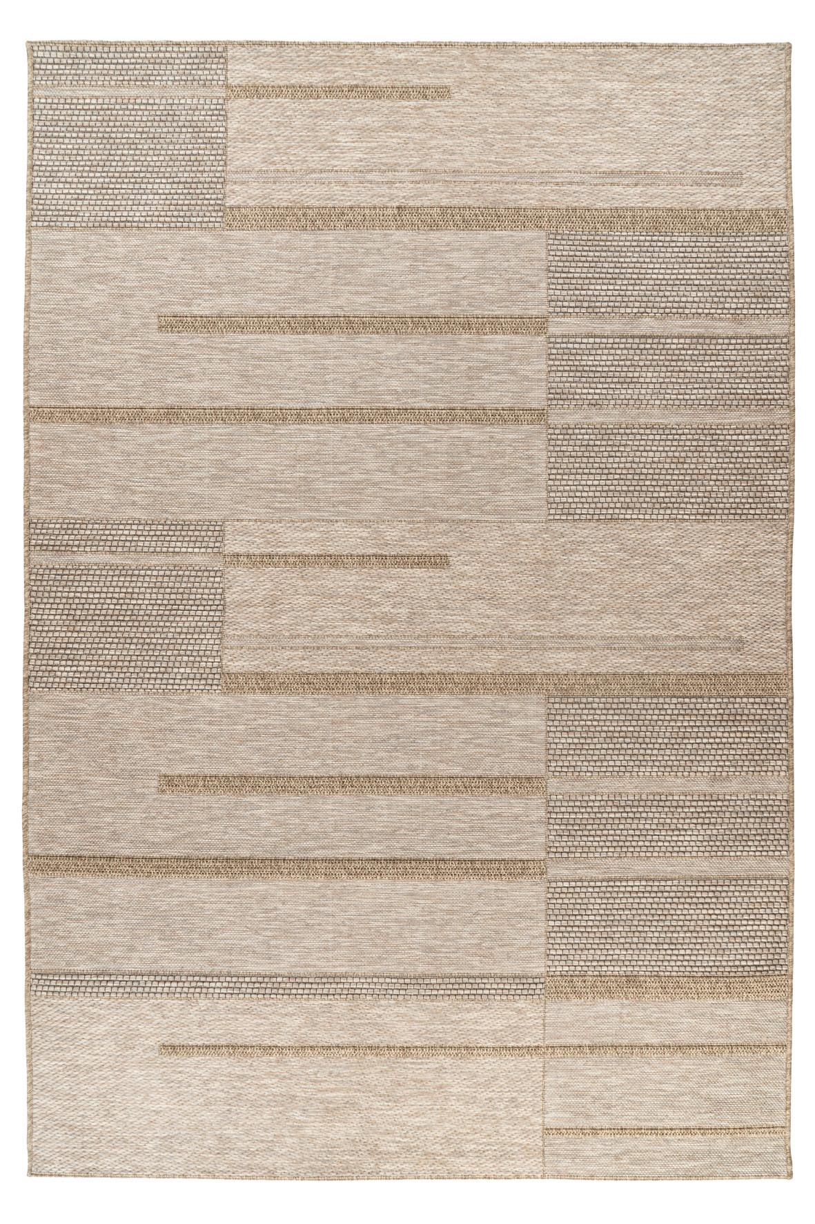 Flachwebeteppich My Oslo 706 - Taupe, Design, Textil (80/150cm)