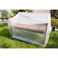 Schutzhülle Abdeckhülle für Bank Transparent - Transparent, Basics, Kunststoff (160/78/75cm) - Mömax