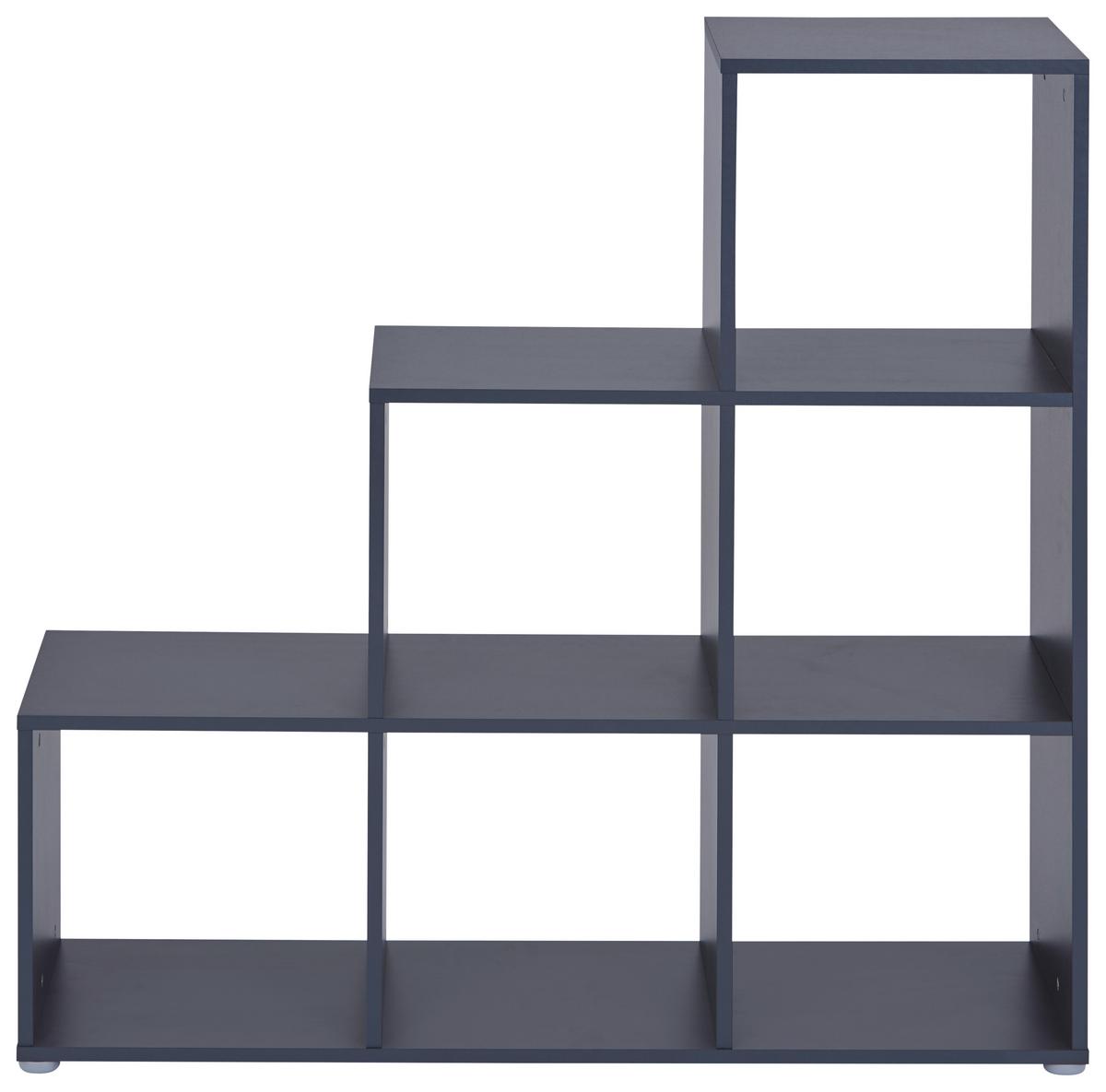 Separator de cameră PISA 3 - antracit, Modern, material pe bază de lemn (112/113/35cm) - Modern Living