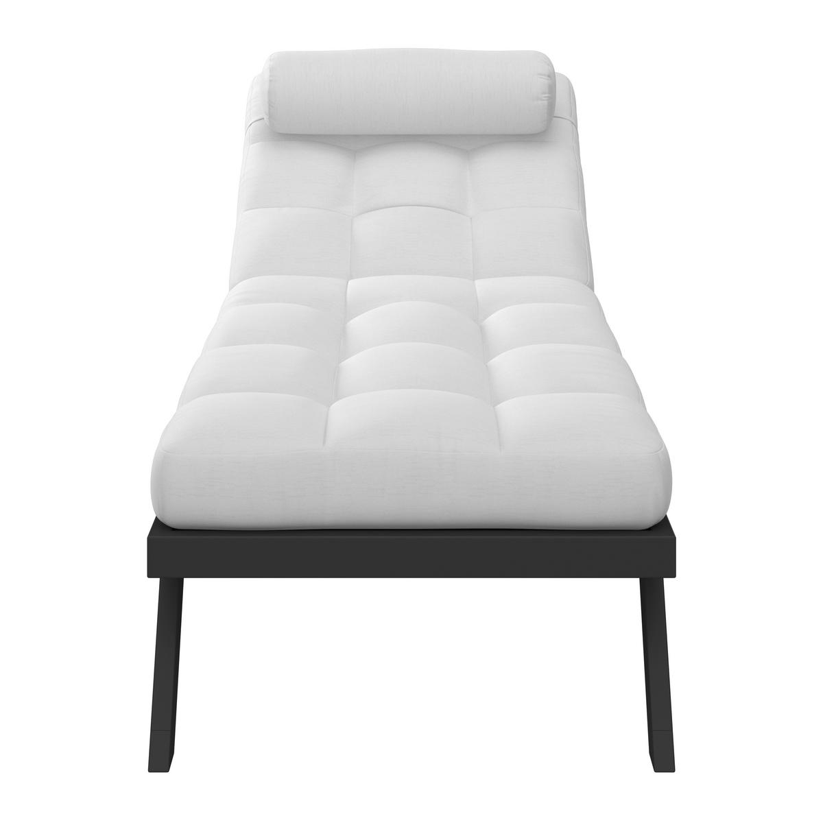 Vrtni Ležalnik Avola, Krem - krem barve/bela, Moderno, kovina/tekstil (199/31/68cm) - Bessagi Garden