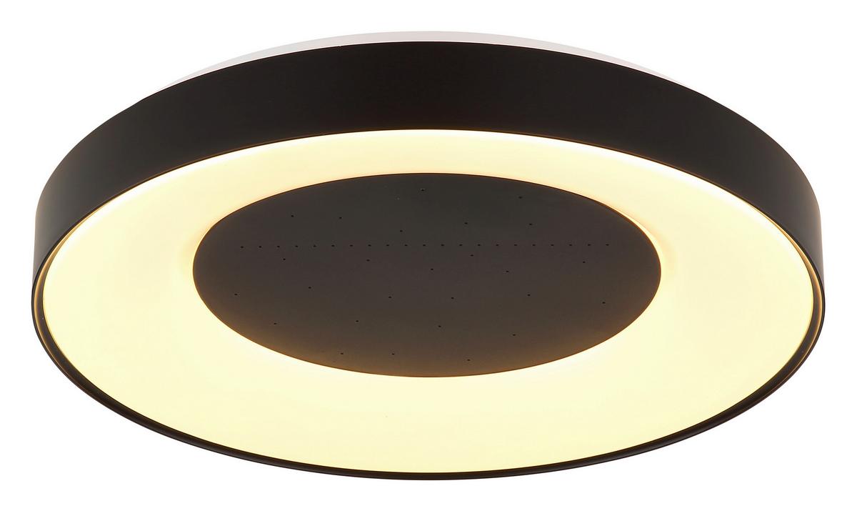 Led Stropna Svjetiljka Jolliana - bijela/siva, Design, metal/plastika (49,2/7,7cm) - Globo