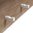 Wandregal in Braun/Weiß - PREMIUM LIVING