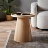 Beistelltisch Jens Naturfarben - naturfärgad, Modern, trämaterial/trä (45/50cm) - Premium Living