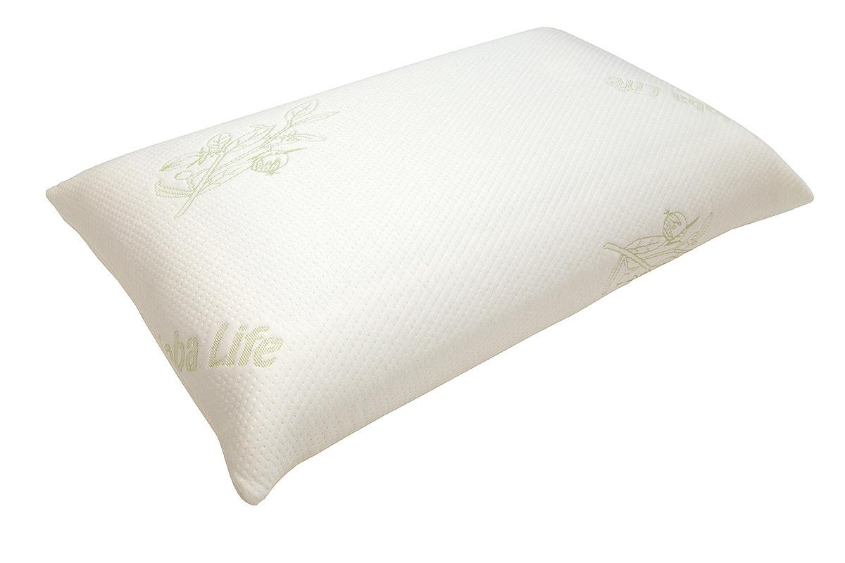 Vzglavnik Za Vrat Blue Lavander - bela, tekstil (70/40/16cm) - Hespo
