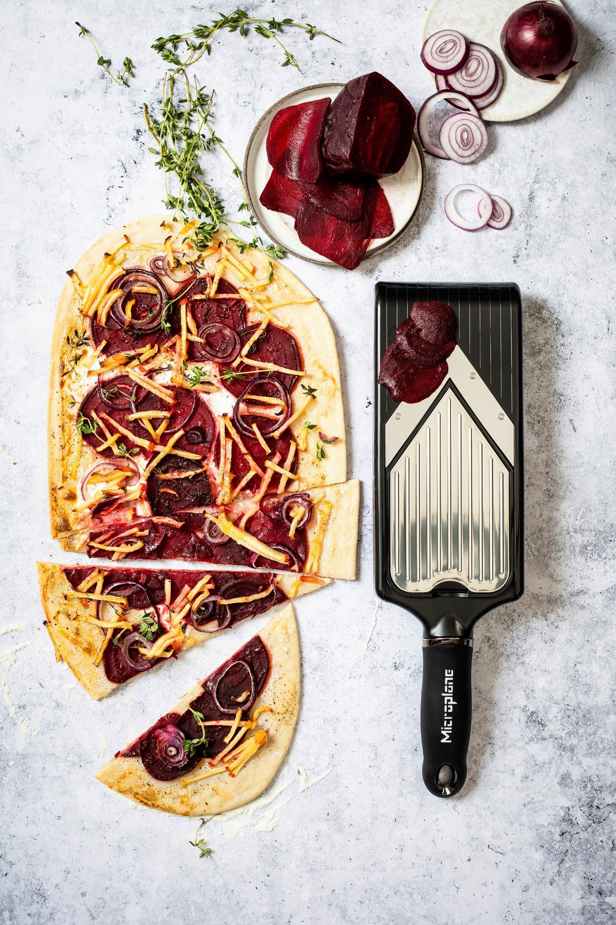 TARKA 48940 - czarny, Basics, tworzywo sztuczne/metal (35,5/10,2/3.5cm) - MICROPLANE