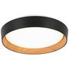 LED-TAKLAMPA LIA - vit, Klassisk, metall/trä (39/39/7cm) - Mömax