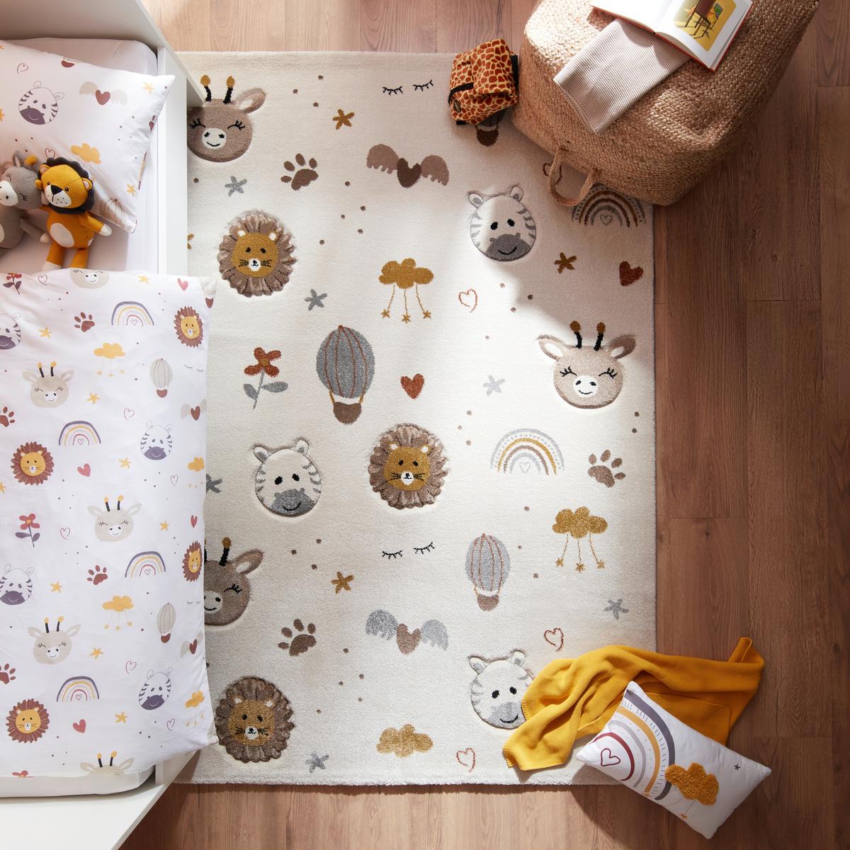 Otroška Preproga Sunny 1, Bež, Rjava, 120x170 Cm - bež/rjava, Basics, tekstil (120/170cm) - Mömax