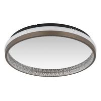 LED-DECKENLEUCHTE 67179D DELLA - Klar/Weiss, Konventionell, Kunststoff/Metall (39,7/6cm) - Globo