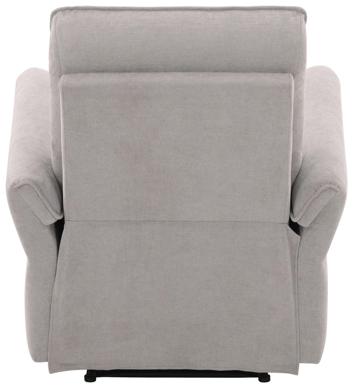 Počivalnik Redon, Siva - siva/črna, Basics, kovina/umetna masa (85/103/92cm) - Livetastic