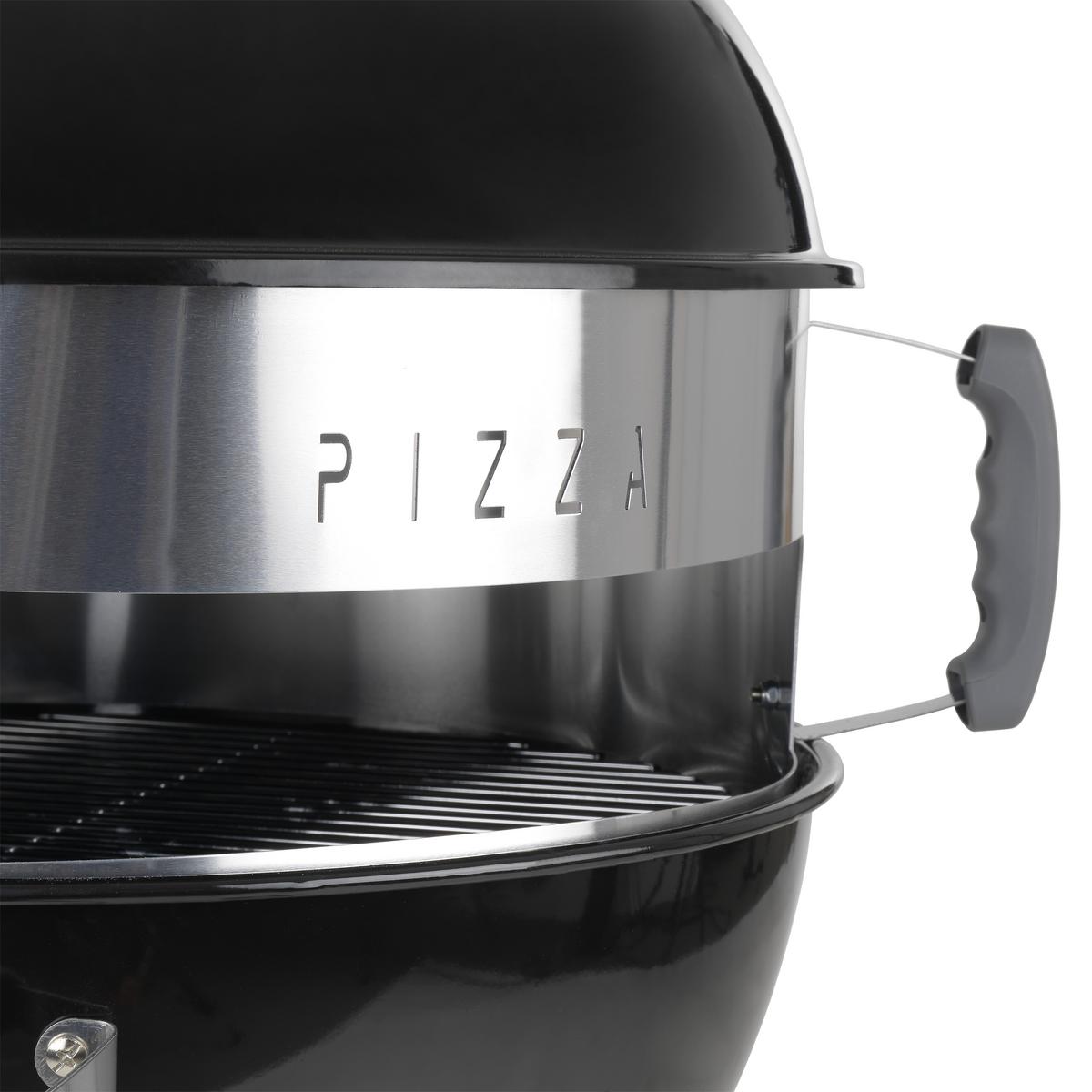 Gömbgrill Grillmax - ezüst/fekete, műanyag/fém (71,5/124/58cm) - Modern Living