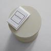 SIDOBORD TONDO - taupe, Modern (34/45/34cm) - Premium Living