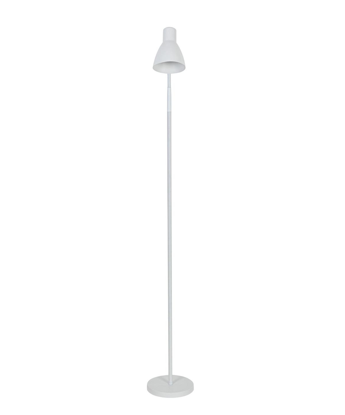 STEHLEUCHTE NOMP - Weiss, Lifestyle, Kunststoff/Metall (18/147cm) - Mömax