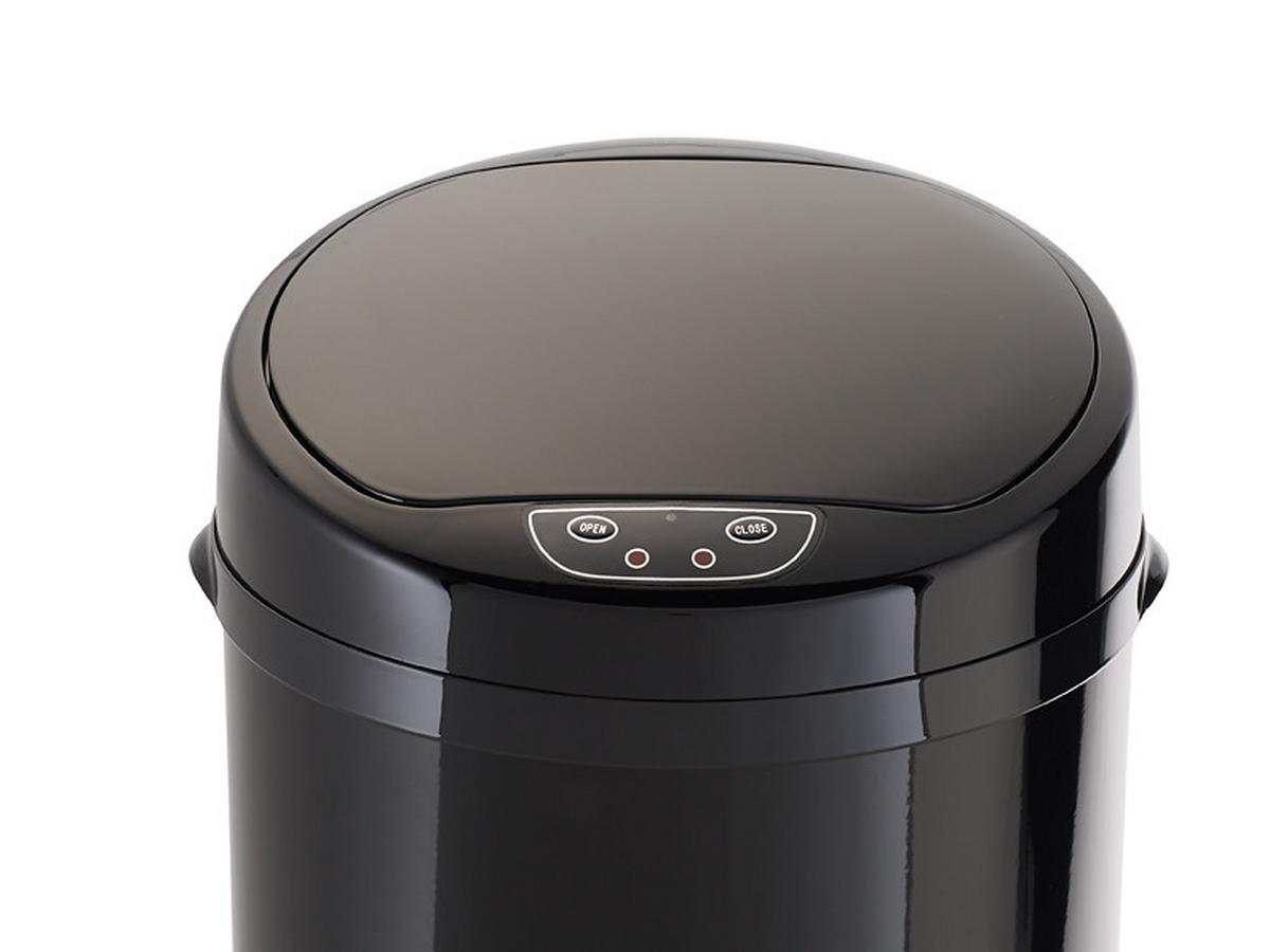 Coș gunoi Sensor cca. 42 l - negru, Trend, plastic/metal (31/31/79,5cm) - Echtwerk