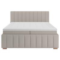 Box Ágy Pretty - bézs, Konventionell, faalapú anyag/textil (160/200cm) - Mömax