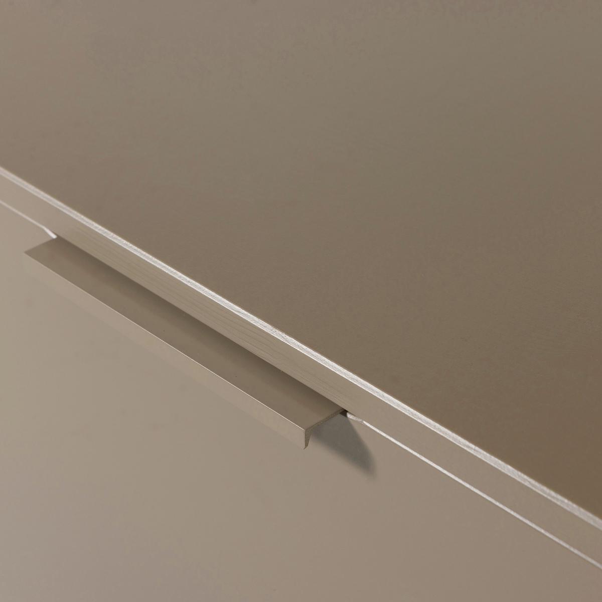 Kommode Gunnar Schlammfarben B: 94 cm - Schlammfarben/Schwarz, Design, Holz/Metall (94/93/52cm) - Livetastic