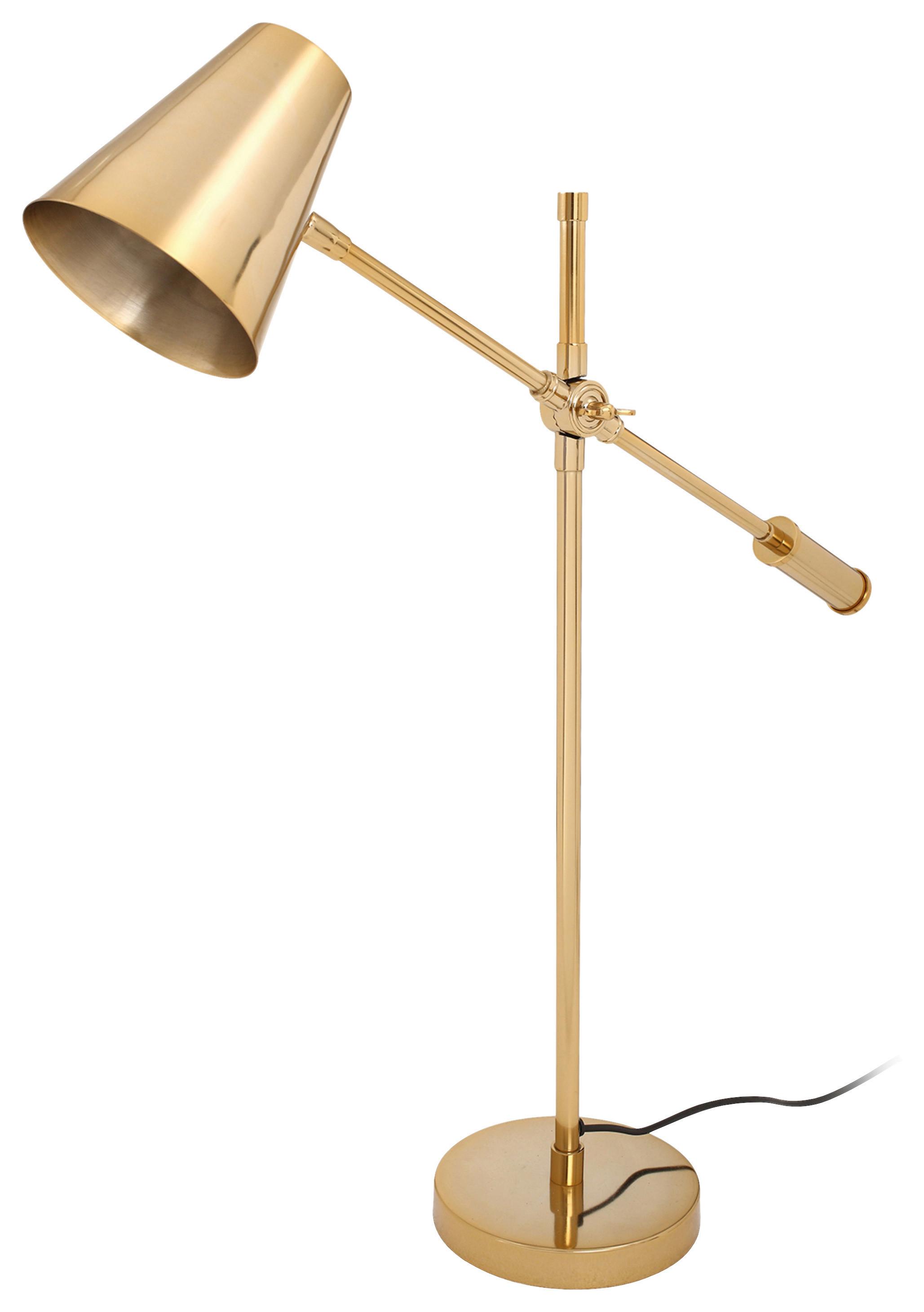 Schreibtischleuchte Allen 500 Gold - Basics (68/18/74cm) - Kayoom