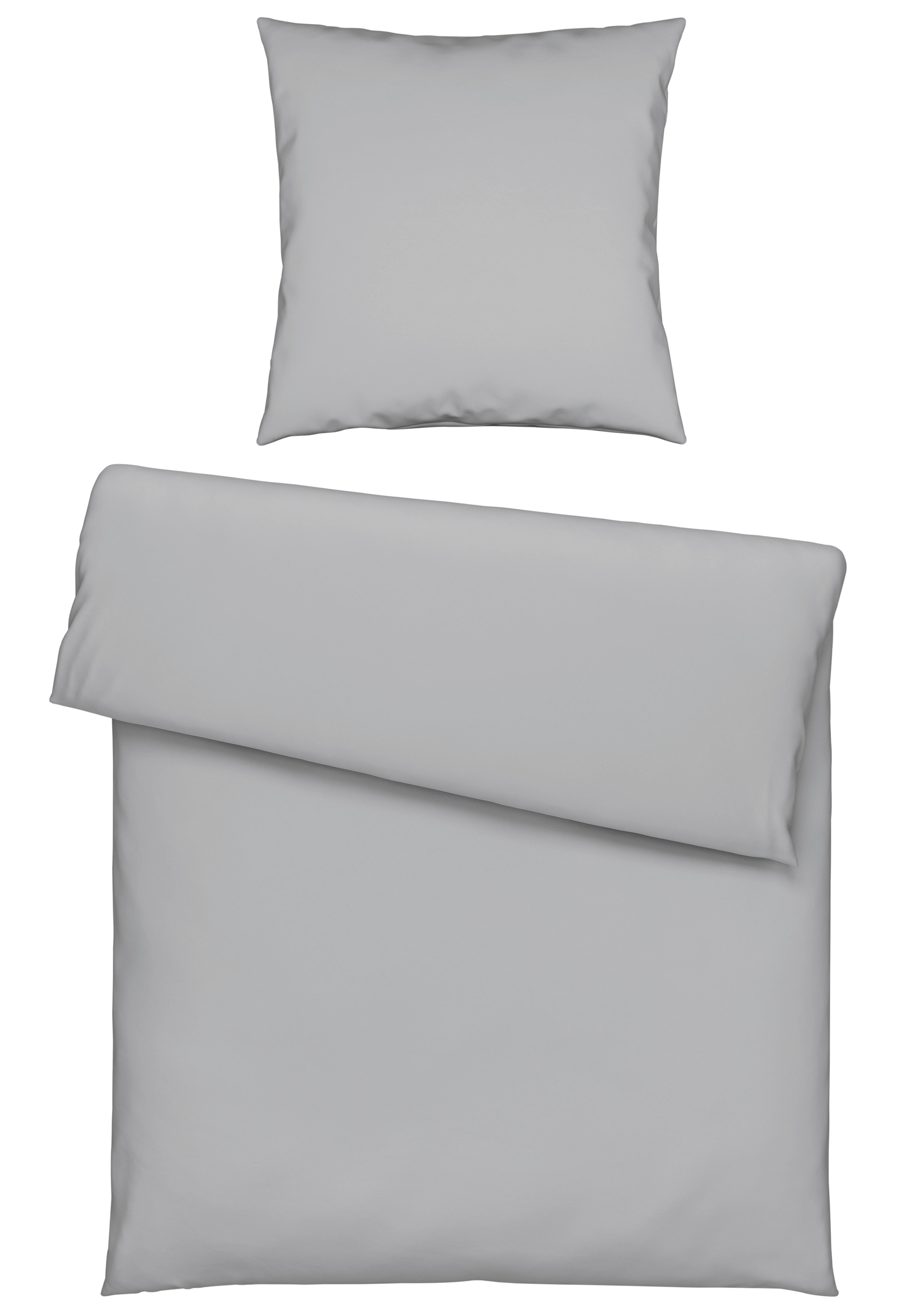 POŚCIEL TRIGAZA - kolor srebrny, Konventionell, tkanina (155/220cm) - Bio:Vio