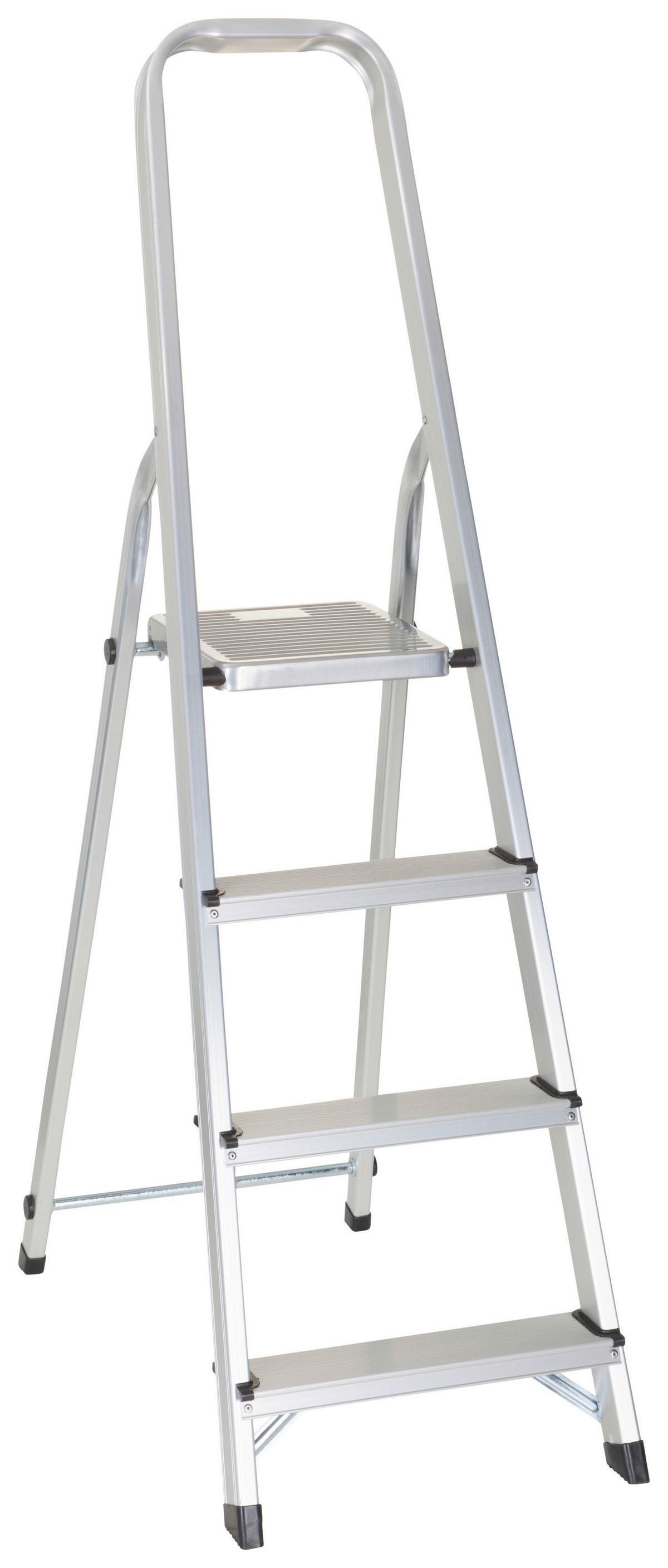 Lestev Solid Ii, Aluminij - barve aluminija, Basics, kovina (42/146,5/12cm) - MID.YOU