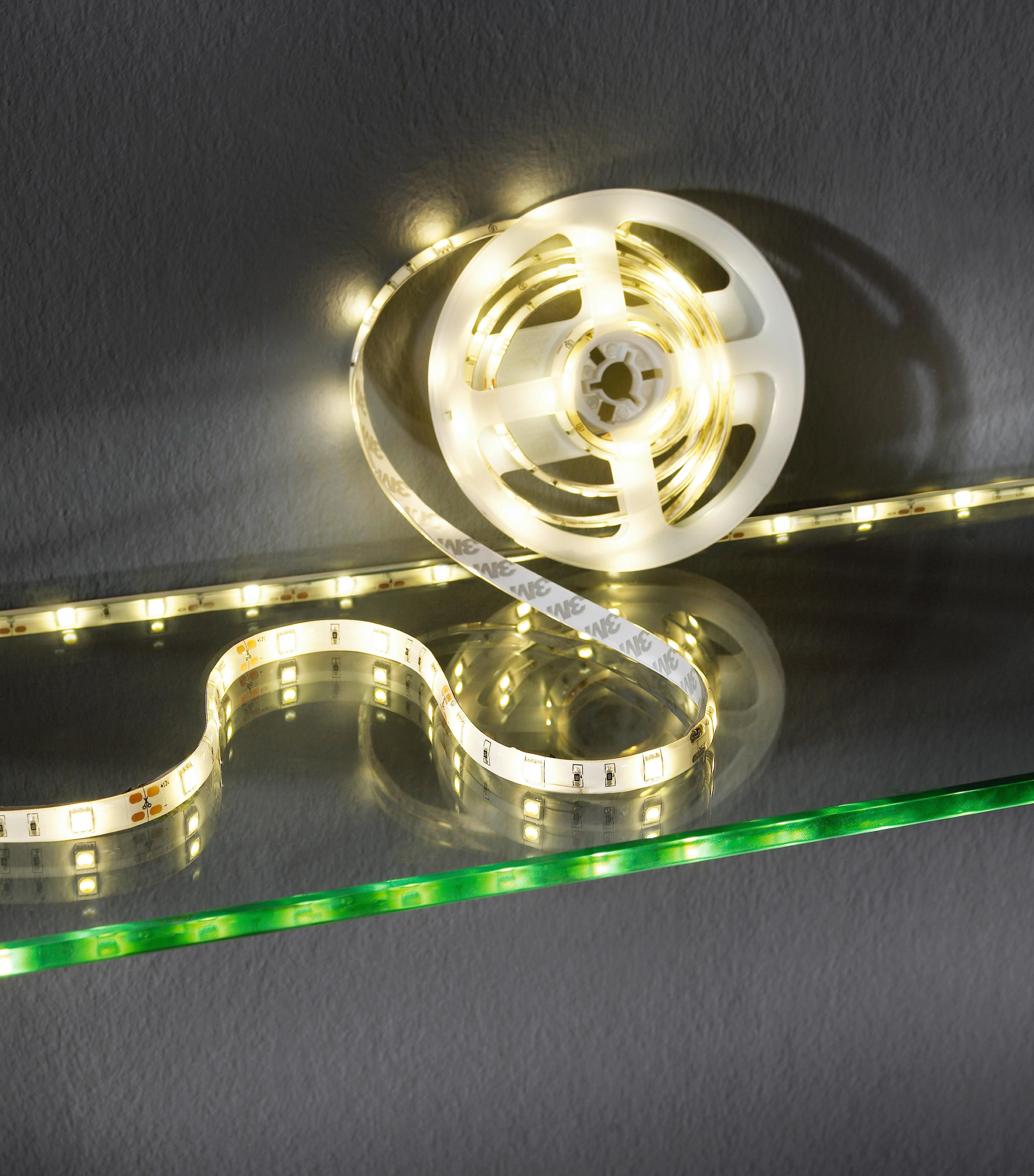 Svetlobni Trak Led Band, 3m - Basics, umetna masa (300/1/0.3cm) - Globo