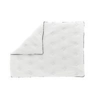 Ganzjahresdecke Dacron Light ca. 155x220x3 cm Weiß - Weiß, Basics, Textil (155/220/3cm) - Yatas