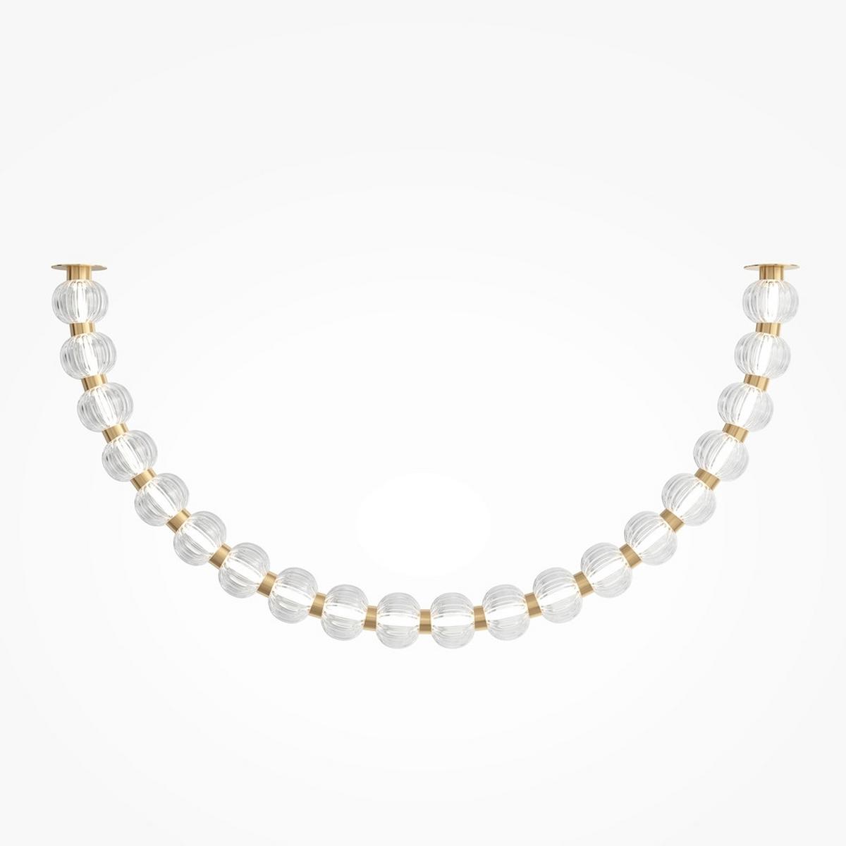 Deckenleuchte Amulet Goldfarben max. 36 Watt - Goldfarben, Modern, Metall (150/9/63,6cm) - MAYTONI