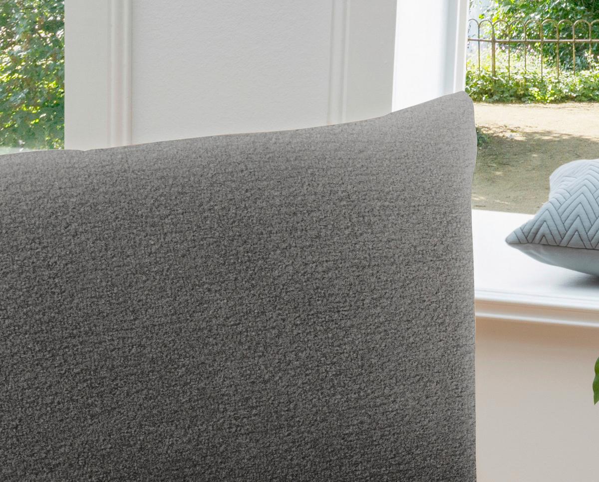 Relaxsessel Cremona ca. 100x78x96 cm Anthrazit - Anthrazit/Schwarz, Design, Textil/Metall (100/78/96cm) - Livetastic