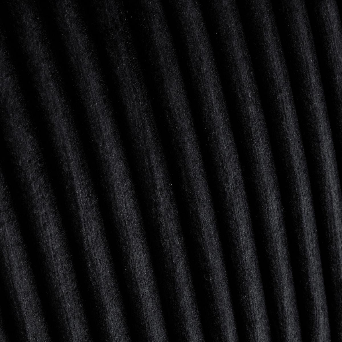 Bigsofa Kiss Schwarz - Chromfarben/Schwarz, MODERN, Holz/Metall (241/90/117cm) - Mömax