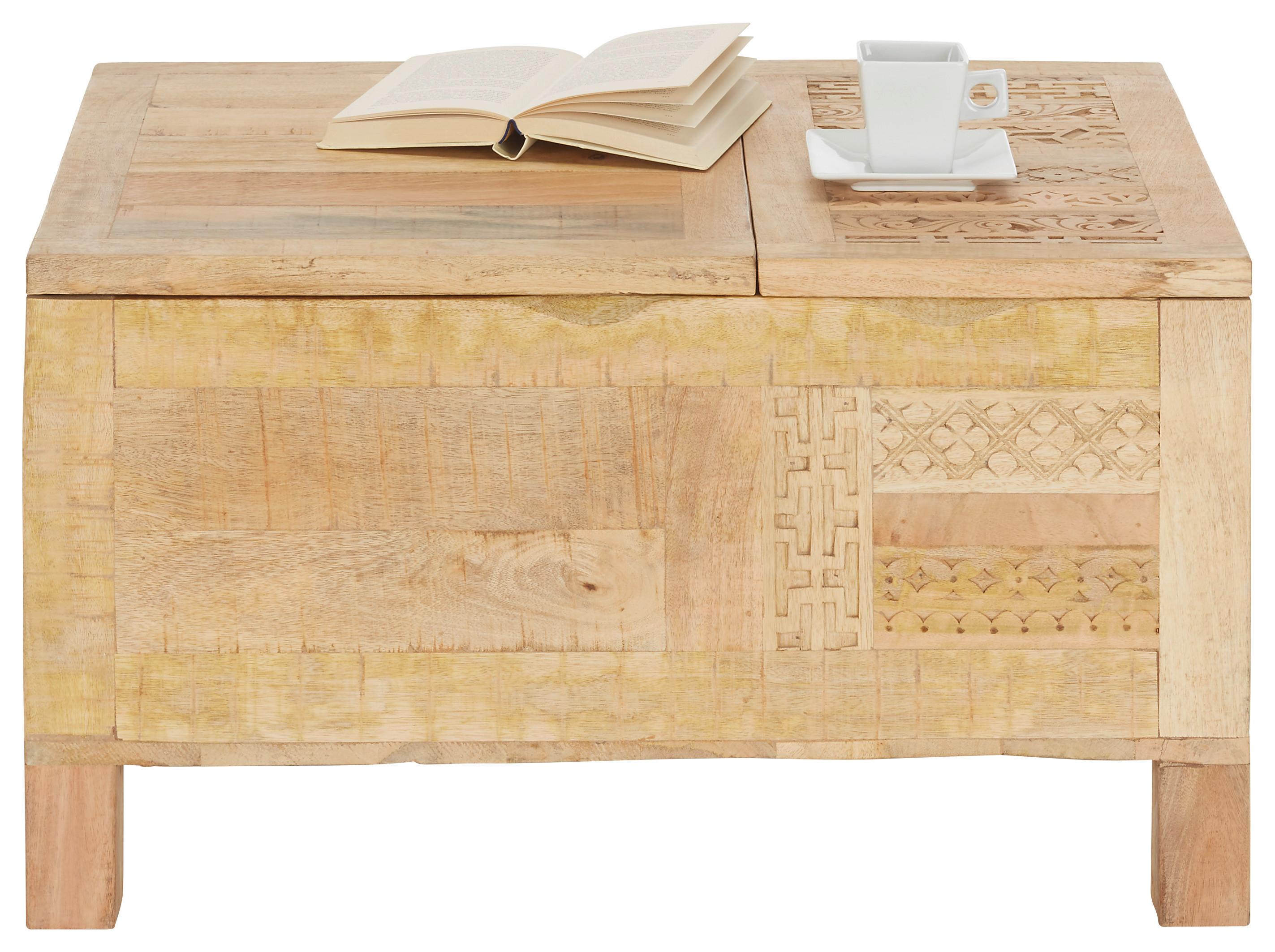 Couchtisch in Naturfarben - Naturfarben, Lifestyle, Holz (75/45/60cm) - Zandiara