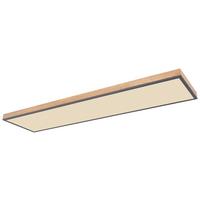 Led Svjetiljka Stropna 416080wd5-Cct Doro - boje grafita/opalna, Basics, drvo/metal (120/30/7,5cm) - Globo