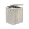 Koš Za Perilo Bamboo White - bela, les (37/28/40cm) - Mömax modern living Koš Za Perilo Bamboo White - bela, les (37/28/40cm) - Mömax modern living