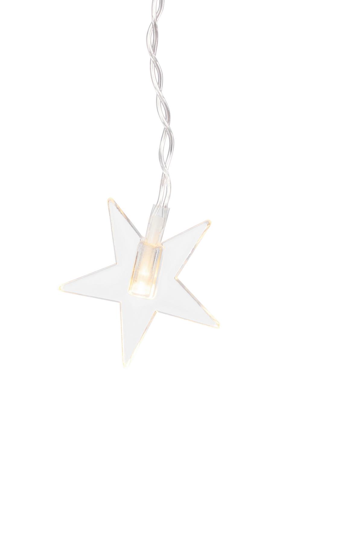 Lichterkette Stella max. 2,4 Watt - Transparent, Kunststoff (100/100/2cm) - Mömax