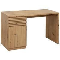 SCHREIBTISCH HUGO - Eichefarben/Eiche Artisan, Modern, Holzwerkstoff (120/60/75cm) - Mömax
