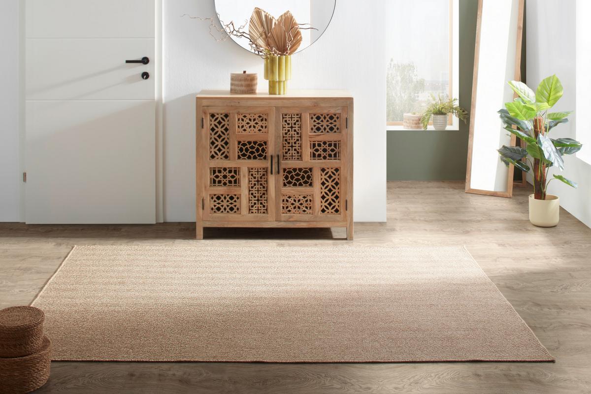 Ravno Tkana Preproga Finn - naravne barve, Moderno, tekstil (160/230cm) - Mömax