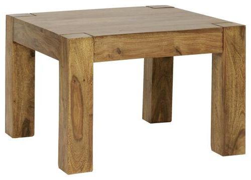 Couchtisch "Mumbai" ca. 60x60 cm, aus Sheesham - Sheeshamfarben, Design, Holz (60/60/40cm) - MID.YOU