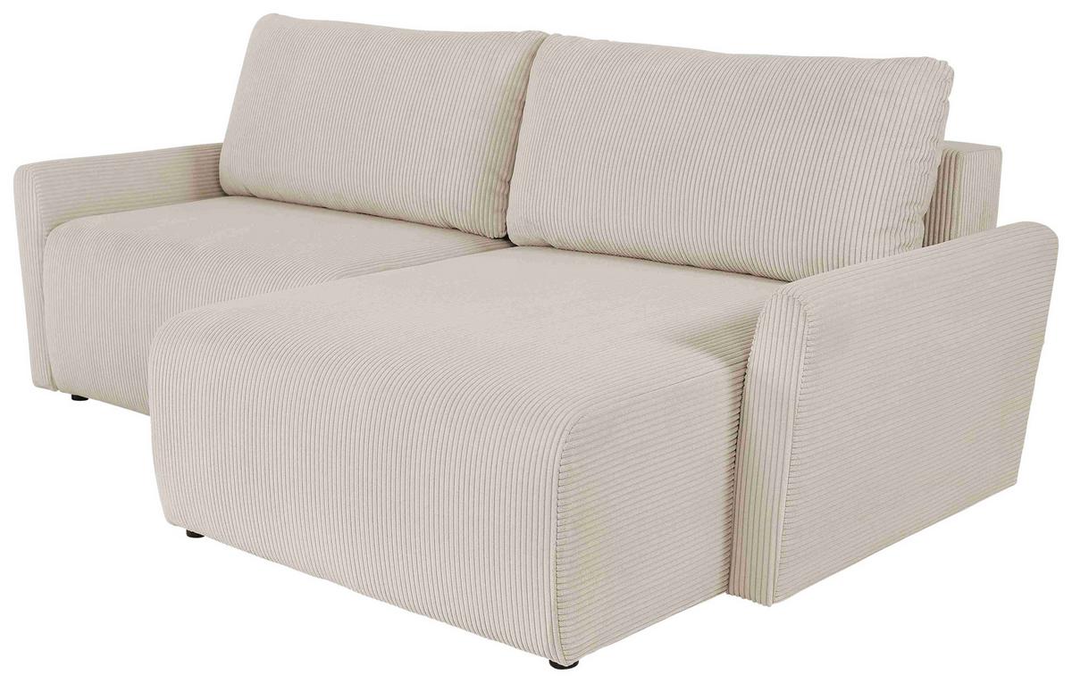 Kutna Garnitura Josh - bež, Trend, tekstil (229/146cm)