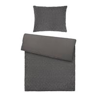 Ágyneműhuzat-garnitúra Rabbit Brushed - szürke, műanyag (140/200cm) - Modern Living