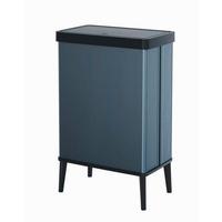 Szemetes Verto - fekete/kék, műanyag (26,5/68,7/43,5cm)